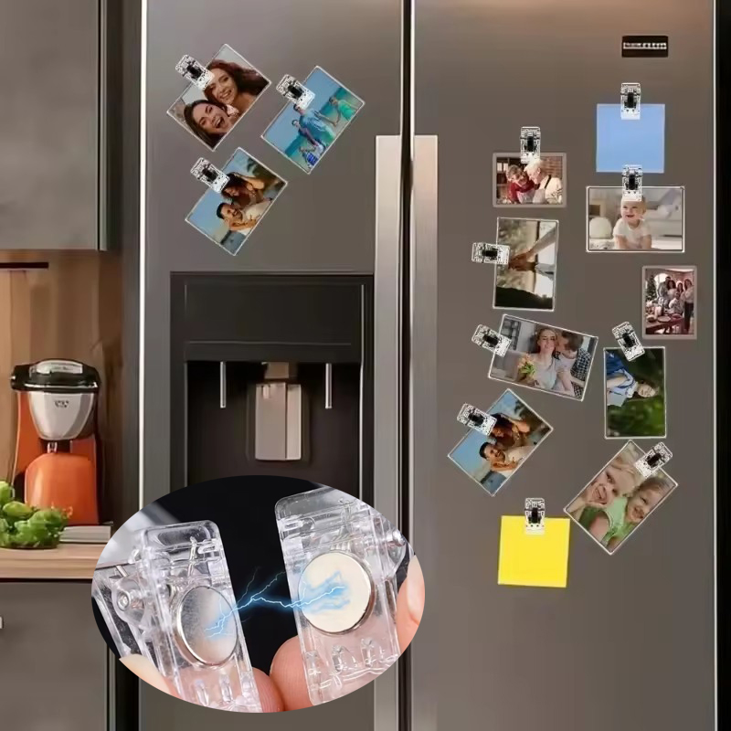 10/20Pcs Mini Magnetic Clips P - огляд і ціна Food Storage Notes