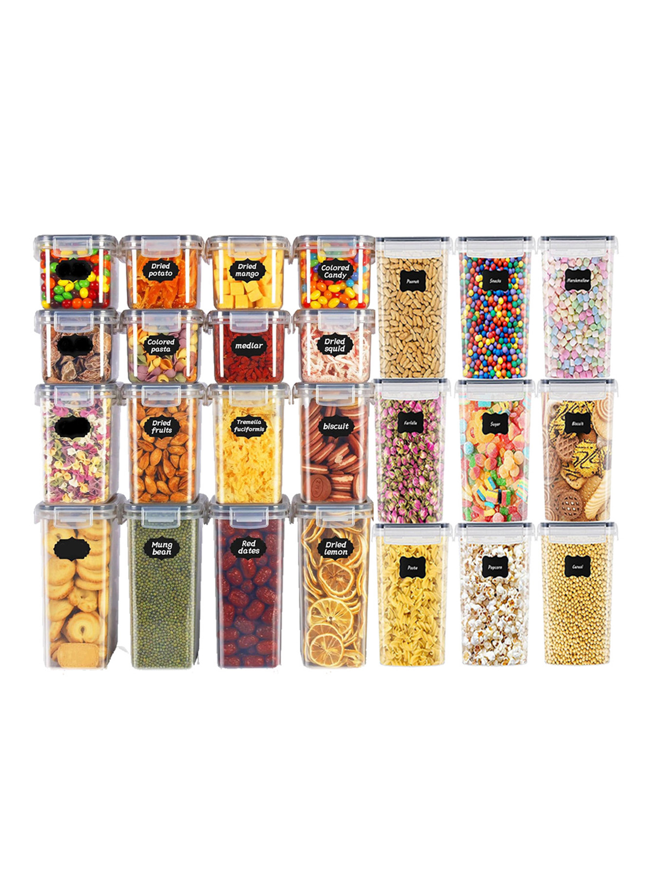 48pcs, Sealed Food Storage Con - огляд і ціна Food Storage Order