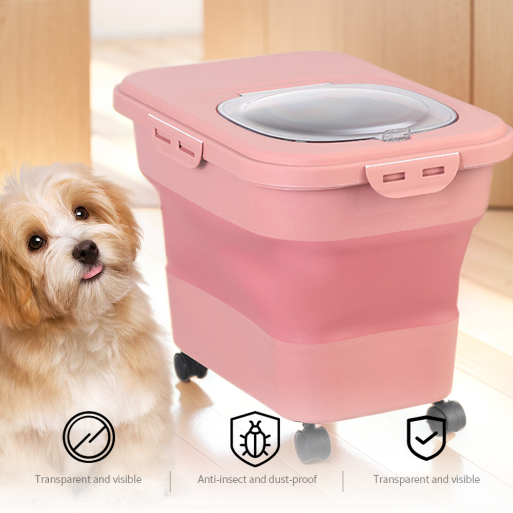 Collapsible Dry Cat Food Box 2 - огляд і ціна Food Storage Cabinet