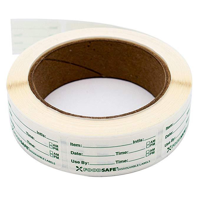 250pcs Food Labels for Contain - огляд і ціна Food Storage Expiration Dates