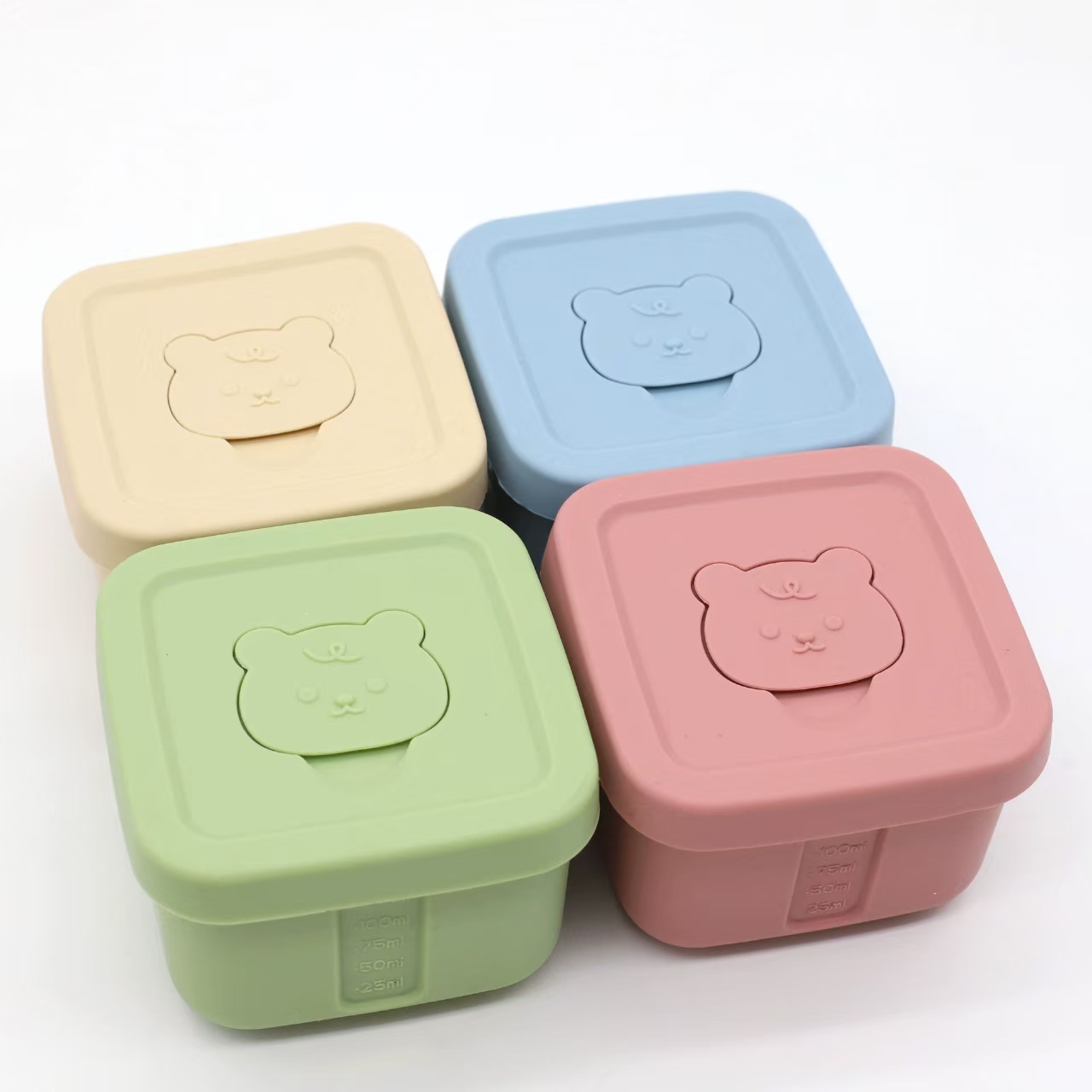 Silicone Food Supplement Box F - огляд і ціна Food Storage Lunch Box