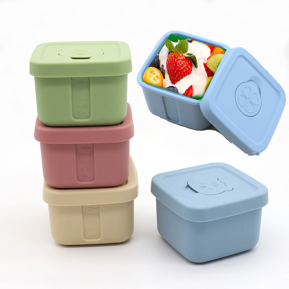 Silicone Food Supplement Box F - огляд і ціна Food Storage Lunch Box